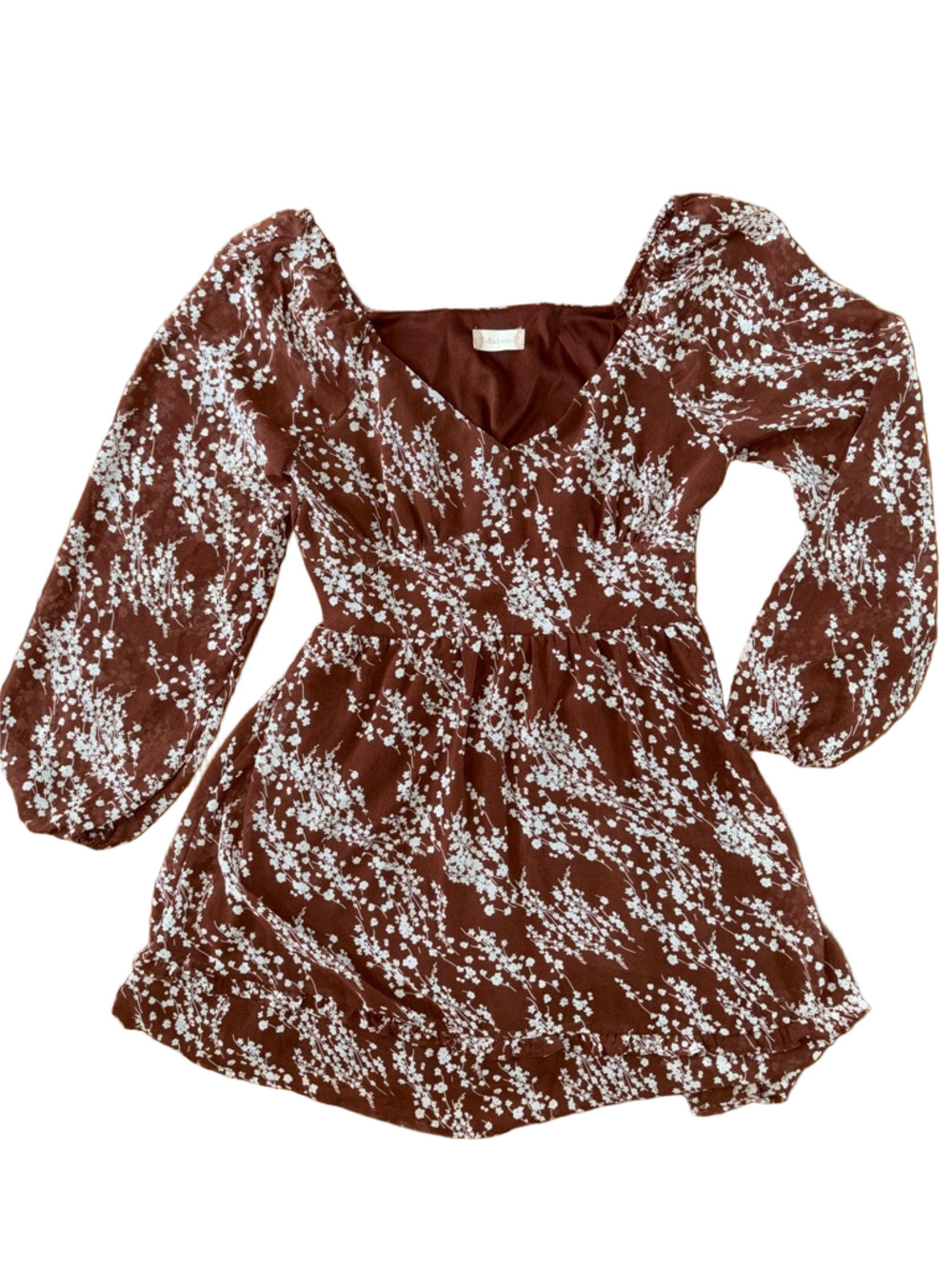 Altar'd State Off Shoulder Floral Dress Size Large Brella - Picture 2 of 7